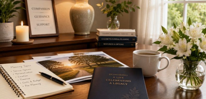 office with flowers, documents, and a welcoming atmosphere in Dartmouth, MA