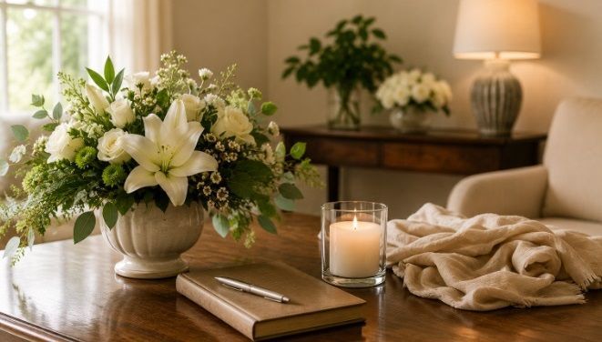Peaceful funeral planning setting for families seeking funeral homes Dartmouth, MA