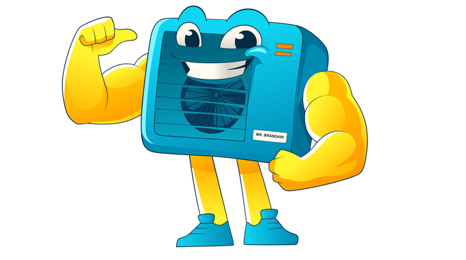 A cartoon drawing of a credit card with yellow arms and legs