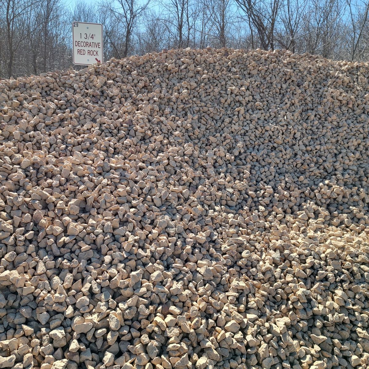 Clear Red Limestone 2 - Landscape Equipment and Supplies in Twin Cities, MN Clear Red Limestone 2 - Landscape Equipment and Supplies in Twin Cities, MN