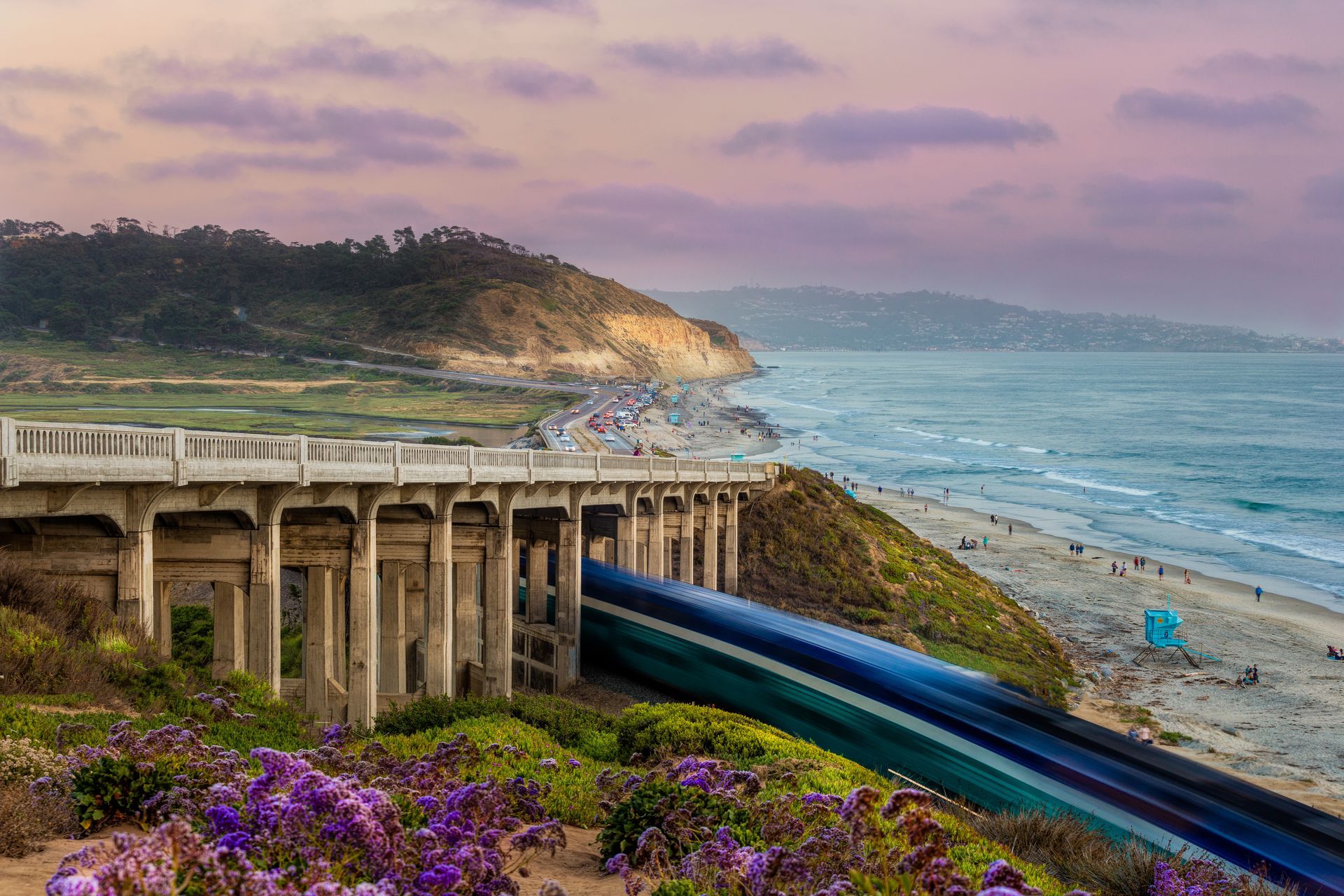 solana beach coastline