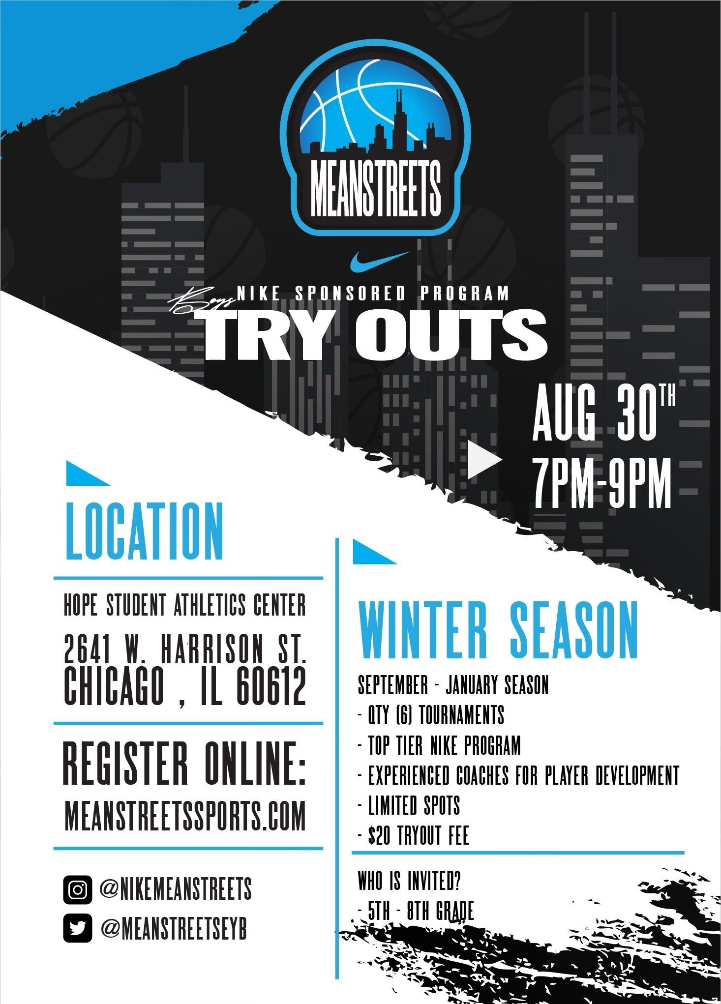 A flyer for a basketball game in chicago