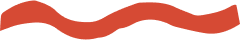 Red wavy banner or ribbon on a white background