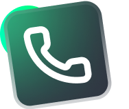 Green and gray icon with white stylized figures representing a group of people.