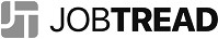 JobTread logo: Grey geometric shape next to the black text 