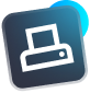 Icon of three people outlined in white on a blue-gradient square with a light-blue circle on top-right.