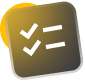 Icon of three people outlined in white on a blue-gradient square with a light-blue circle on top-right.
