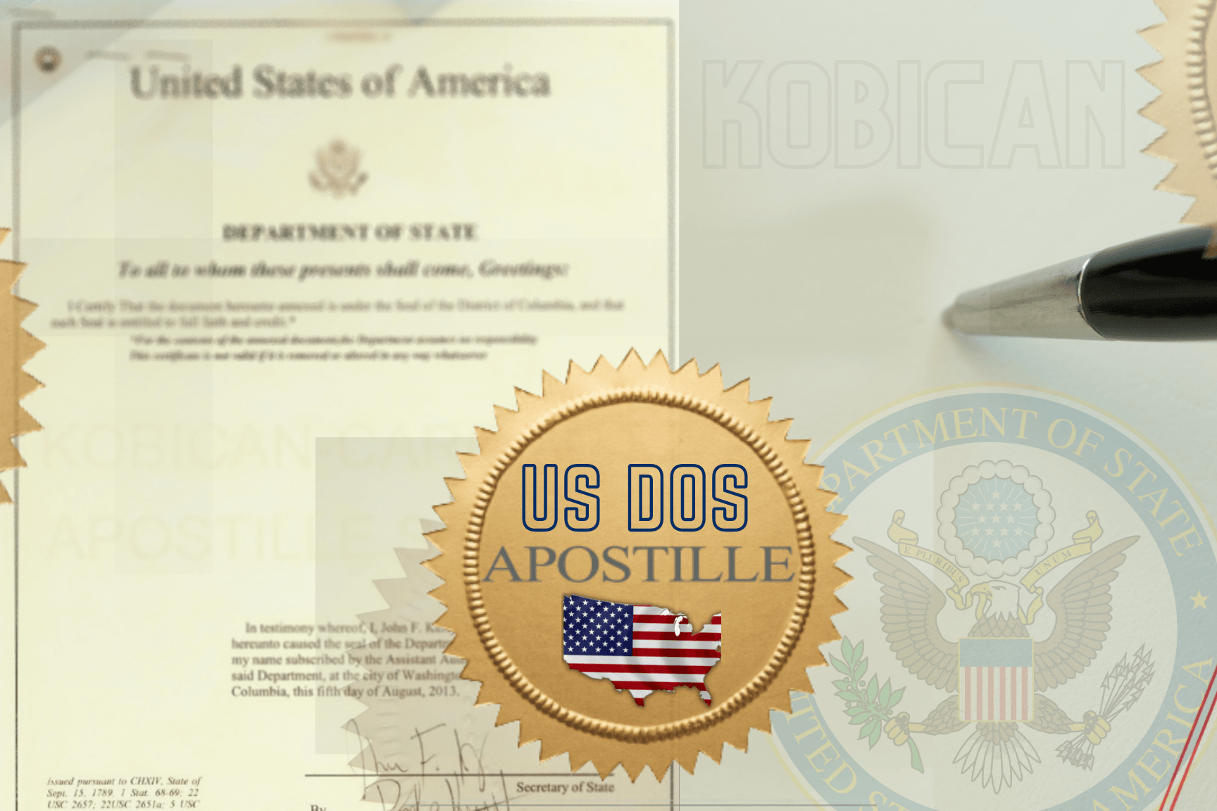 We are your FBI Report Apostille Expediter service in Columbia, SC for U.S Dept. Of State issued Federal Authentication