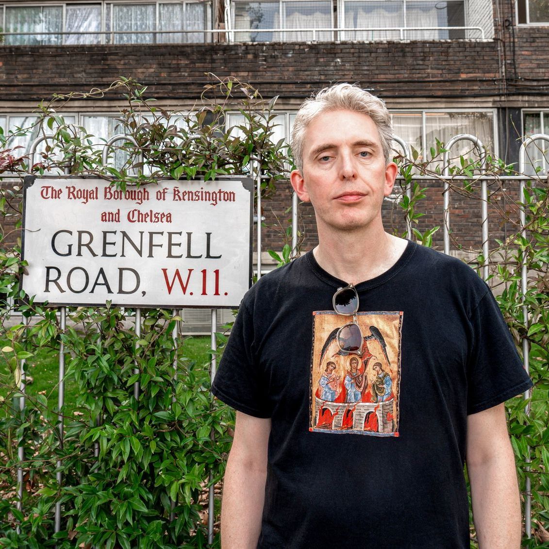 Grenfell campaigner David O'Connell appears in Leasehold the new documentary