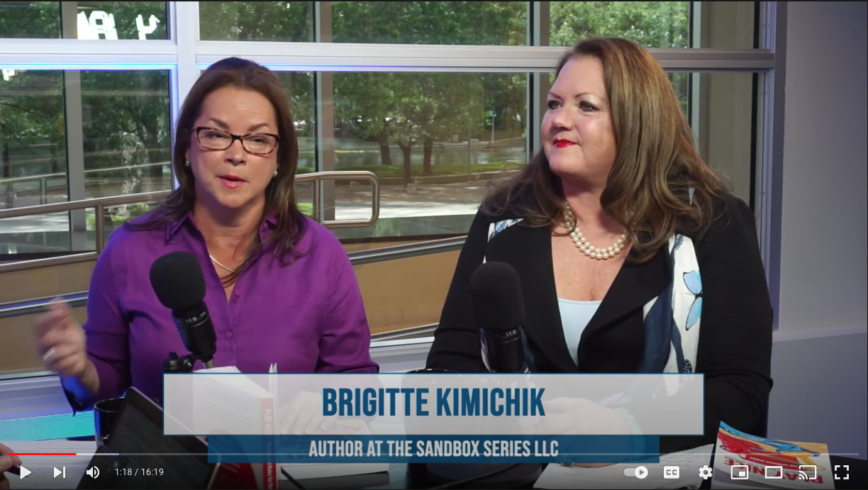 Authors Brigitte Gawenda Kimichik and J.R. Tomlinson promoting their book Play Nice