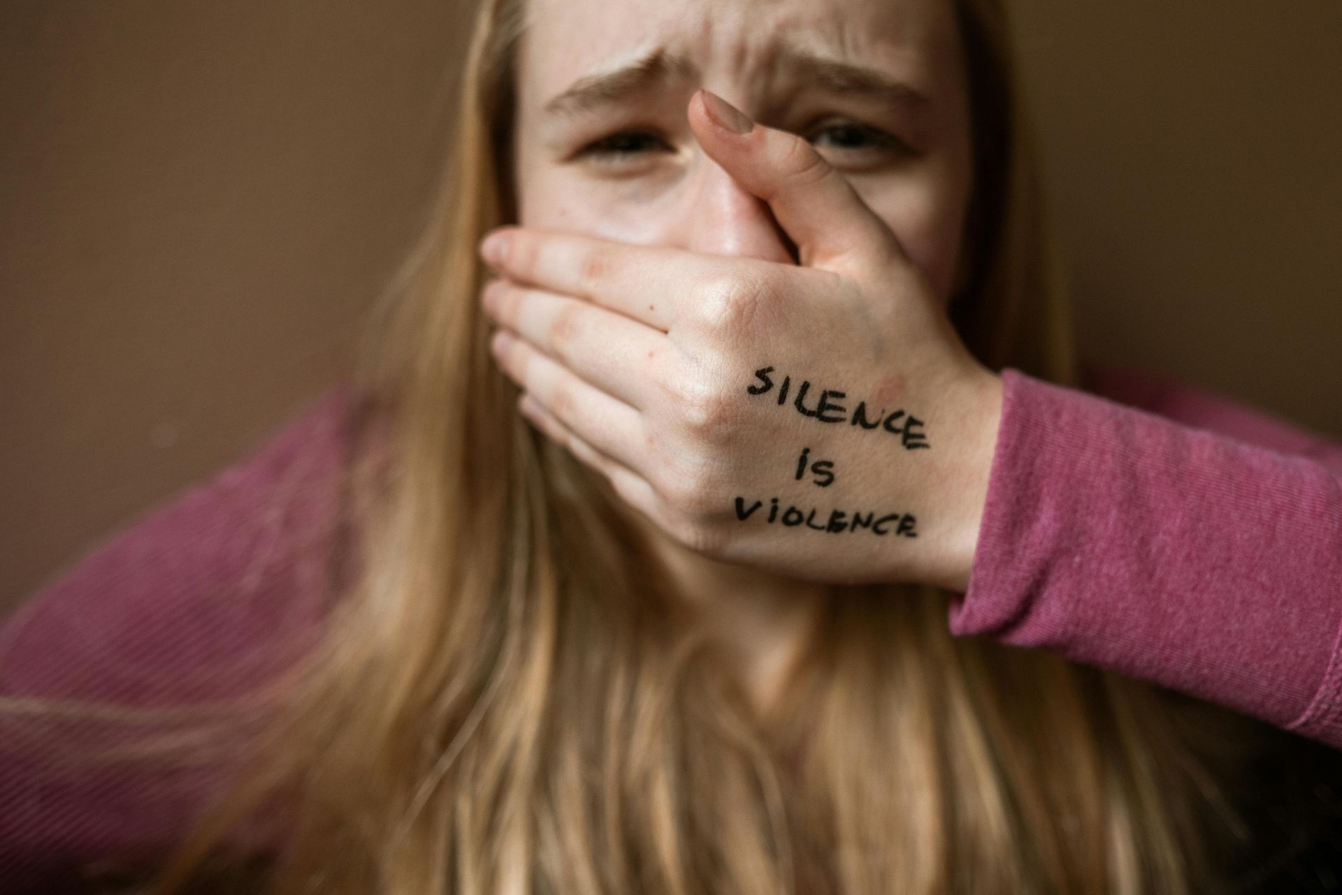 silence in violence image