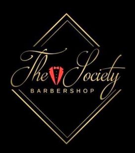 Logo for Narcos Menz Grooming: black and red barber tools overlayed on bold text.