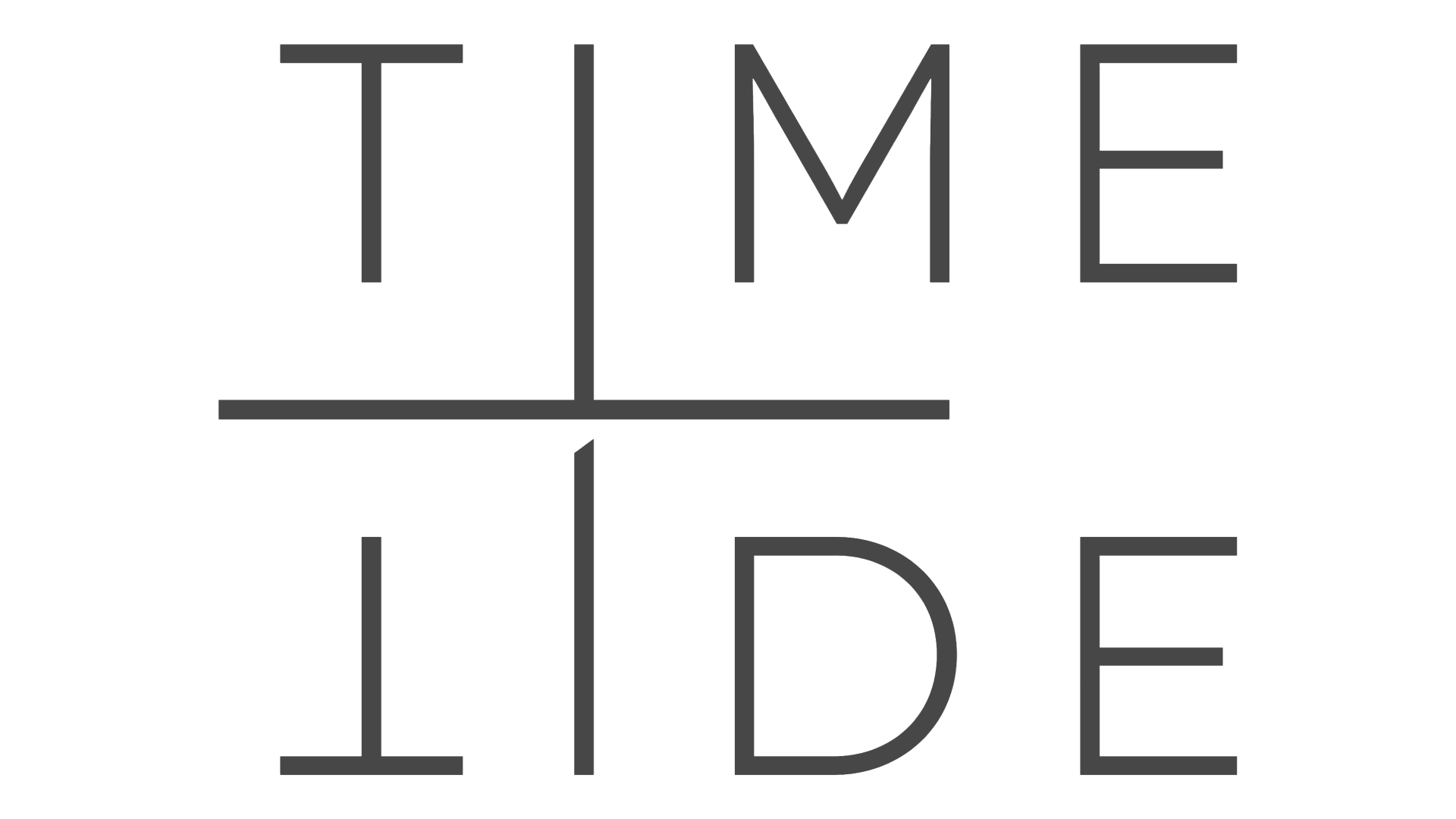 It is a logo for a company called time ide.
