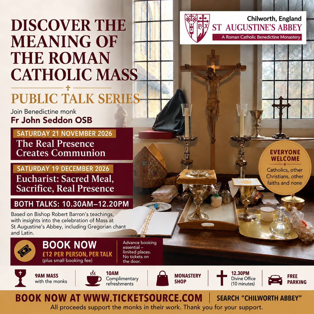 Discover the meaning of the Roman Catholic Mass - public talk series