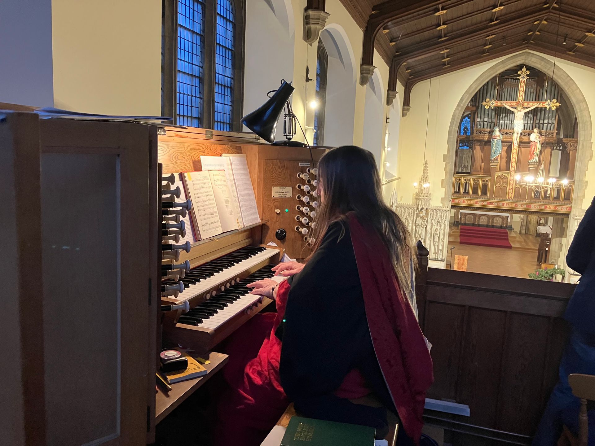 Organ music during August  2026 at Holy Mass. 
