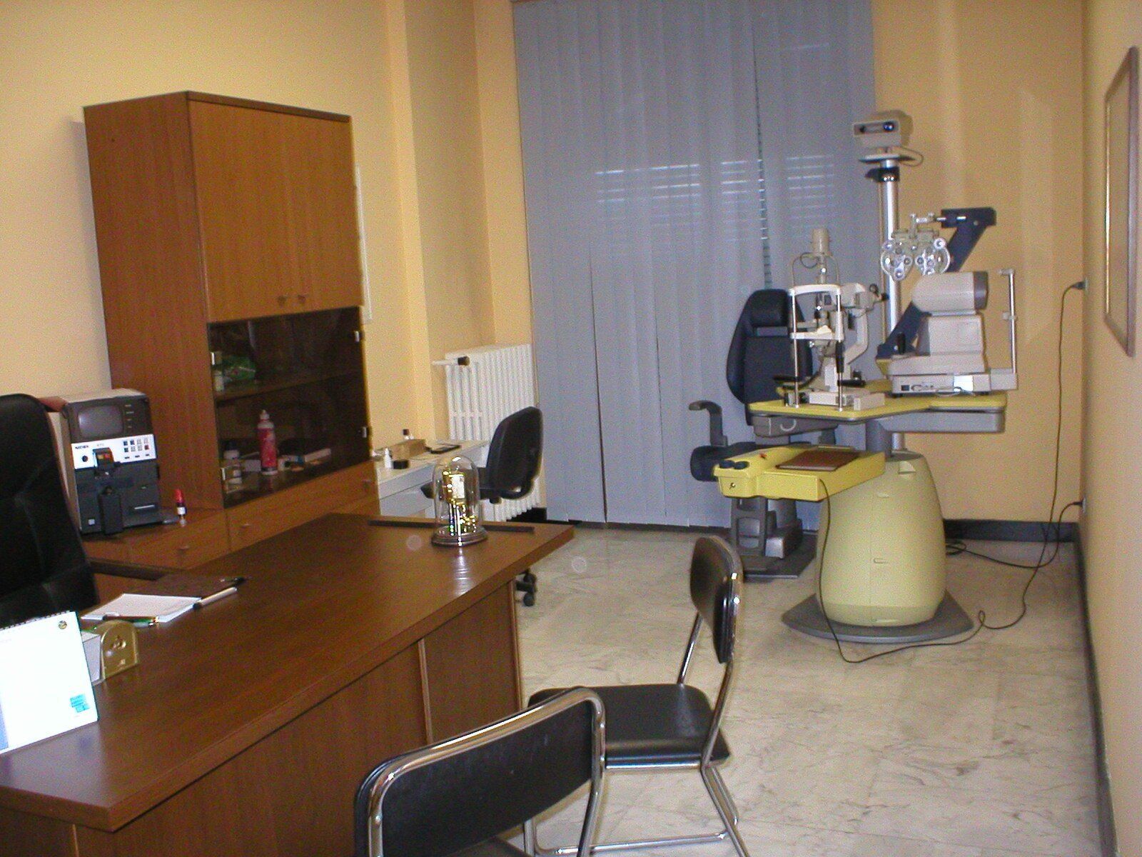 interno dello studio oculistico