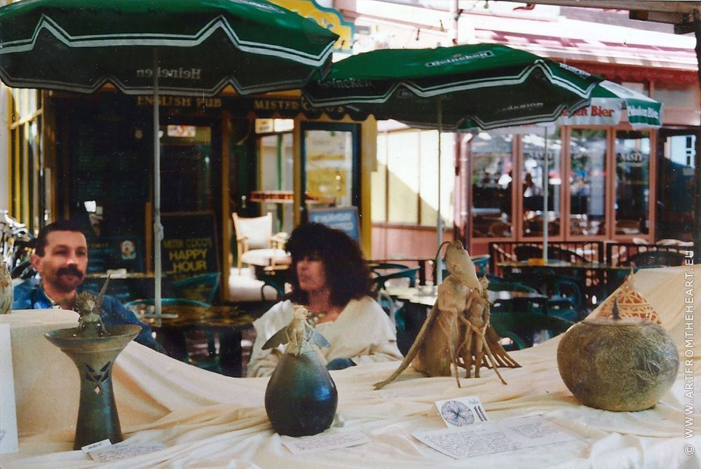 Op de kunstmarkt in Amsterdam, 1994