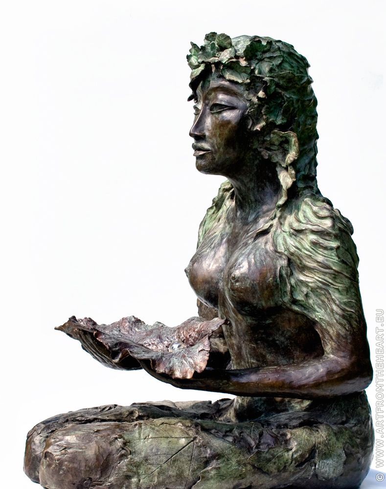 Bronzen Vijvernimf