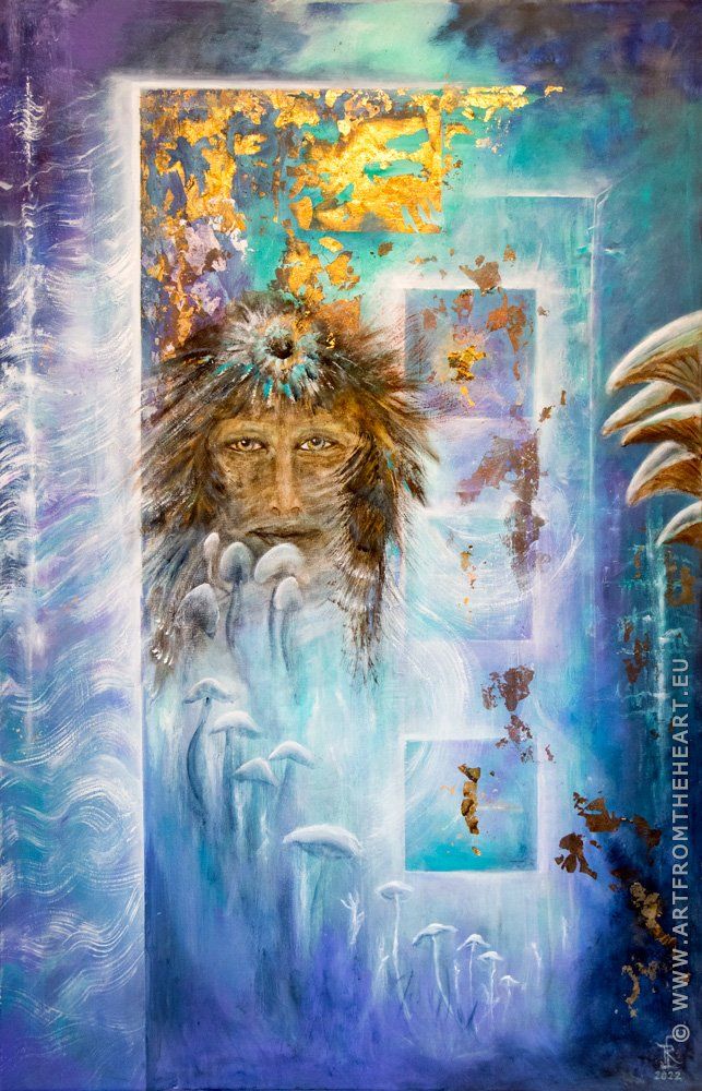 Schilderij 'Quantum Alchemy' Schilderij 'Quantum Alchemy'