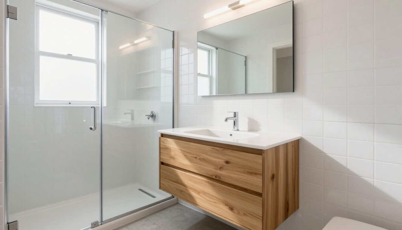 Modern Small Bathroom Layout