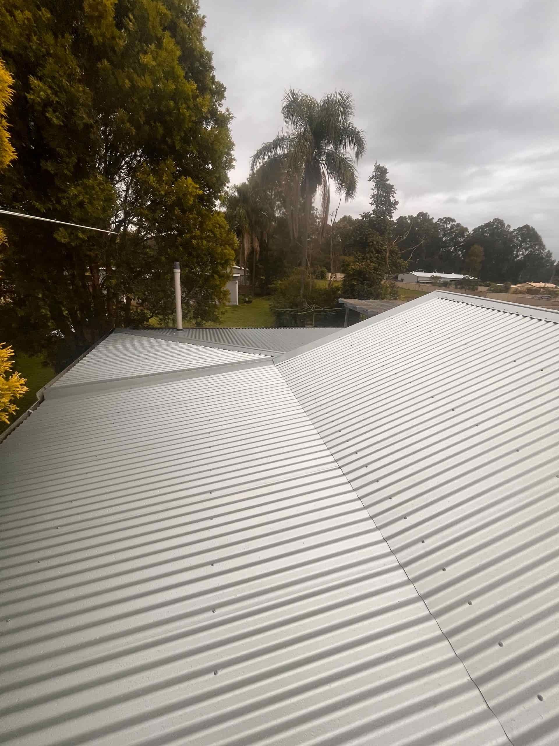 A Grey Metal Roof — Eli Mcauley Constructions in Casino, NSW