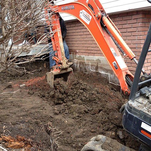 Mini excavation