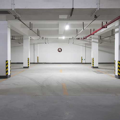 Réparation stationnement en béton