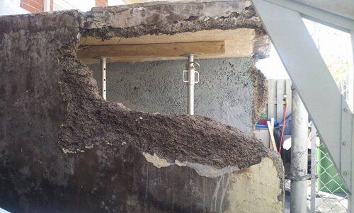Réparation de béton