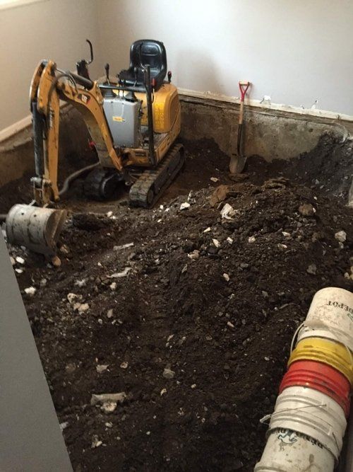 Mini excavation
