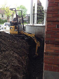Mini excavation