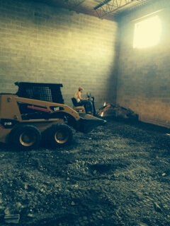 Mini excavation