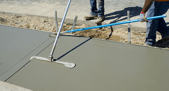 Trottoir En Béton