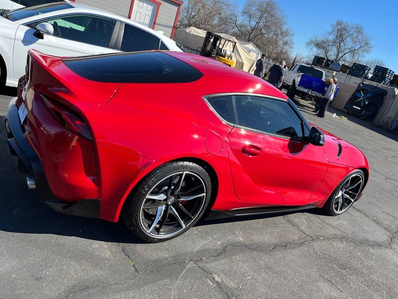 Red Sport Car — Fresno, CA — Precision Window Tinting