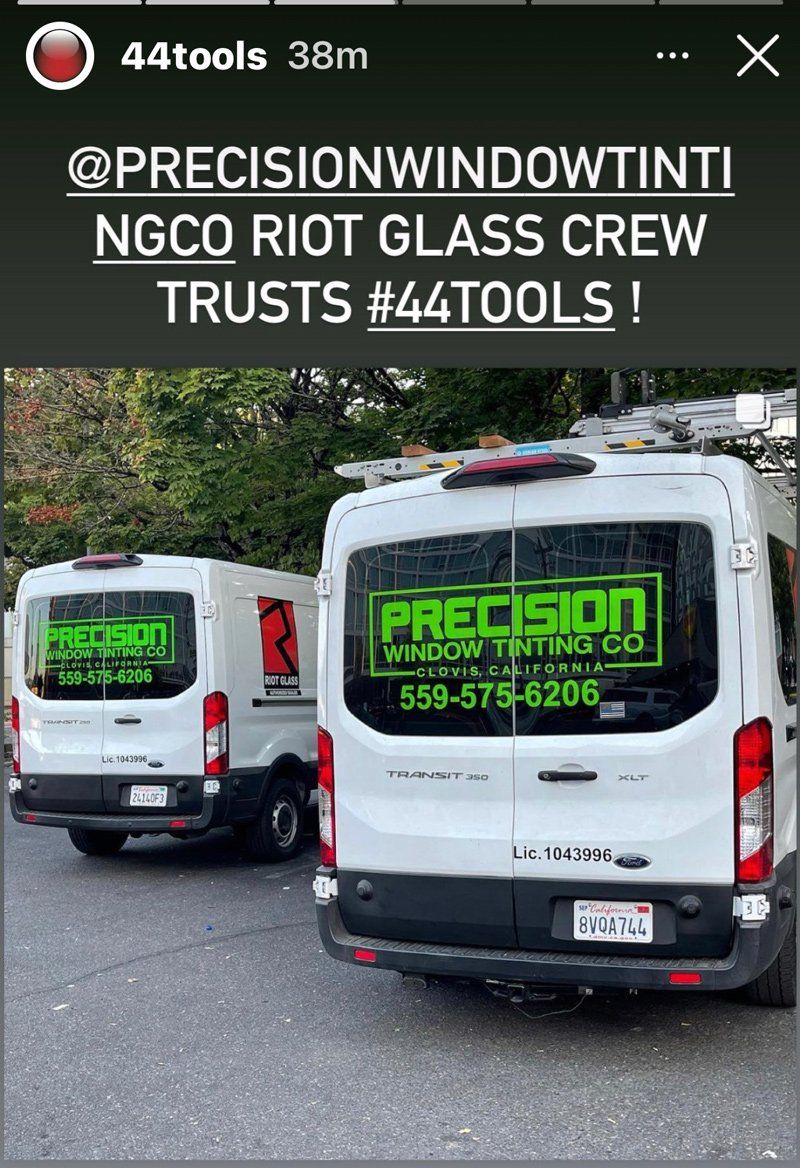 Automotive Window Tinting Services — Fresno, CA — Precision Window Tinting