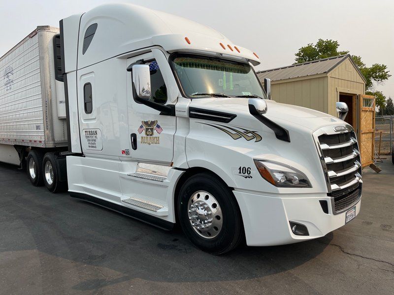 White Big Truck — Fresno, CA — Precision Window Tinting