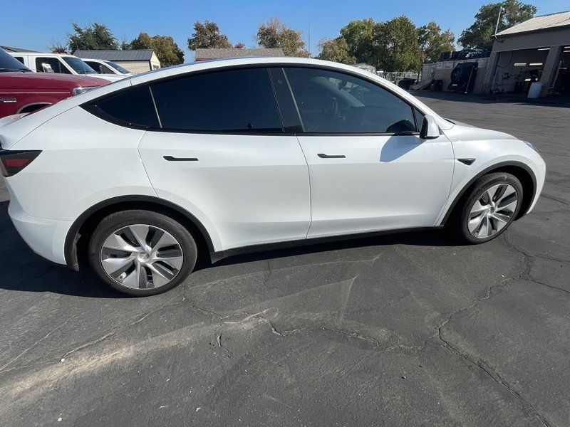 White Car After Window Tint — Fresno, CA — Precision Window Tinting