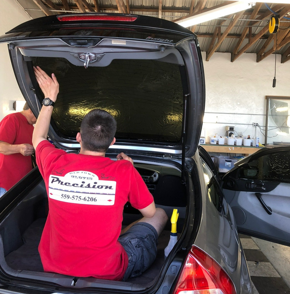 Car Tinting Film — Fresno, CA — Precision Window Tinting Car Tinting Film — Fresno, CA — Precision Window Tinting