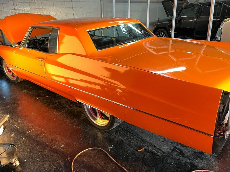 Repairing The Orang Car — Fresno, CA — Precision Window Tinting