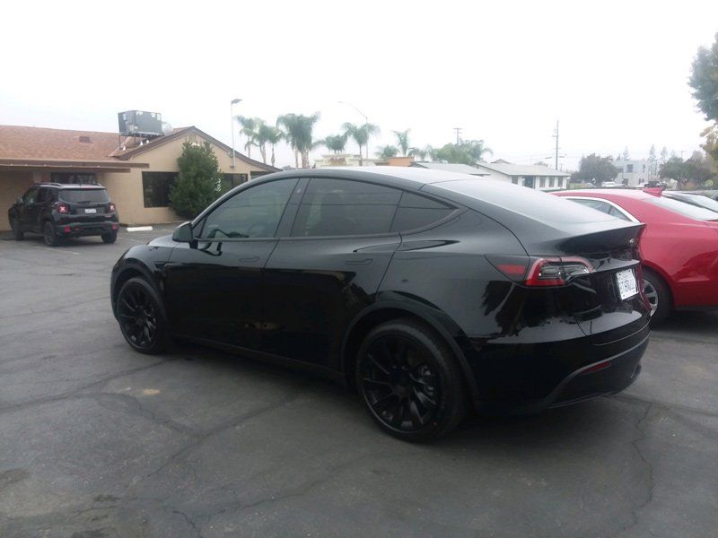 Black Auto Window Tinting — Fresno, CA — Precision Window Tinting