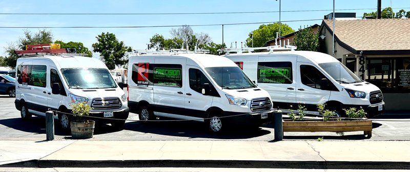 Three Service Van — Fresno, CA — Precision Window Tinting