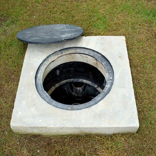 A hole of grease trap — Branson, MO — S & S Pumping, Inc. A hole of grease trap — Branson, MO — S & S Pumping, Inc.