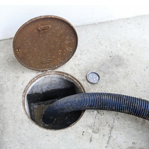 Emptying a septic tank — Branson, MO — S & S Pumping, Inc.
