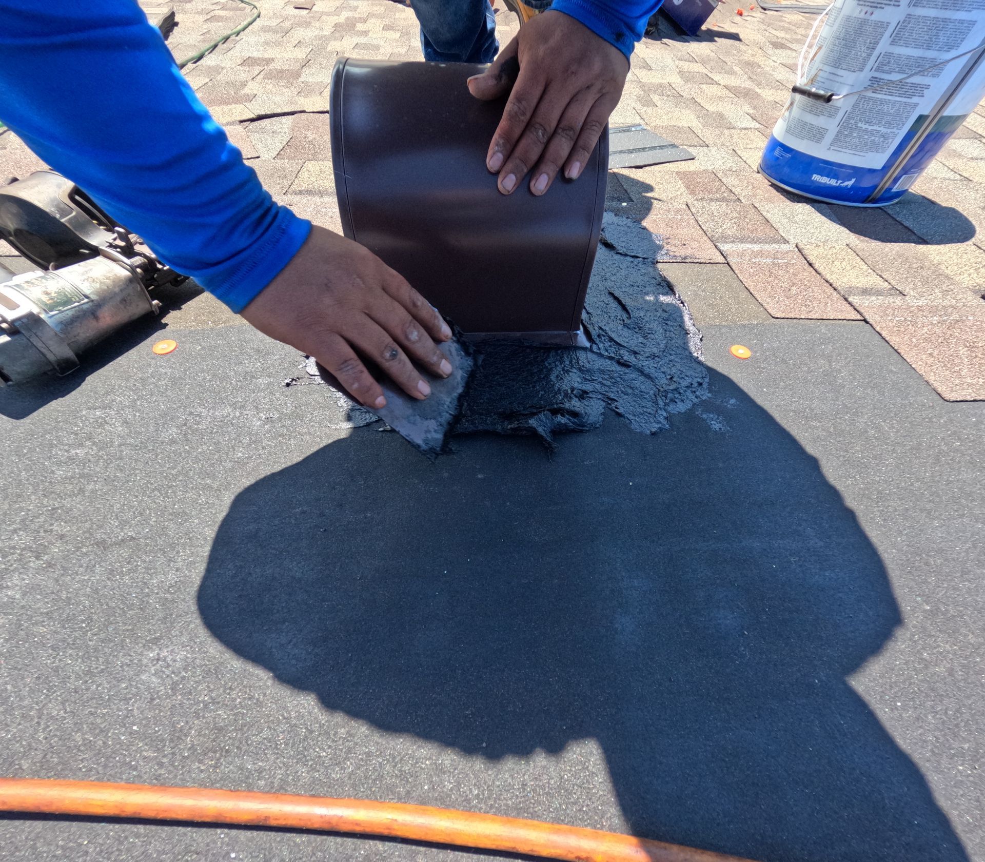 Lake Mary shingle roof inspected for wind and storm-related damage