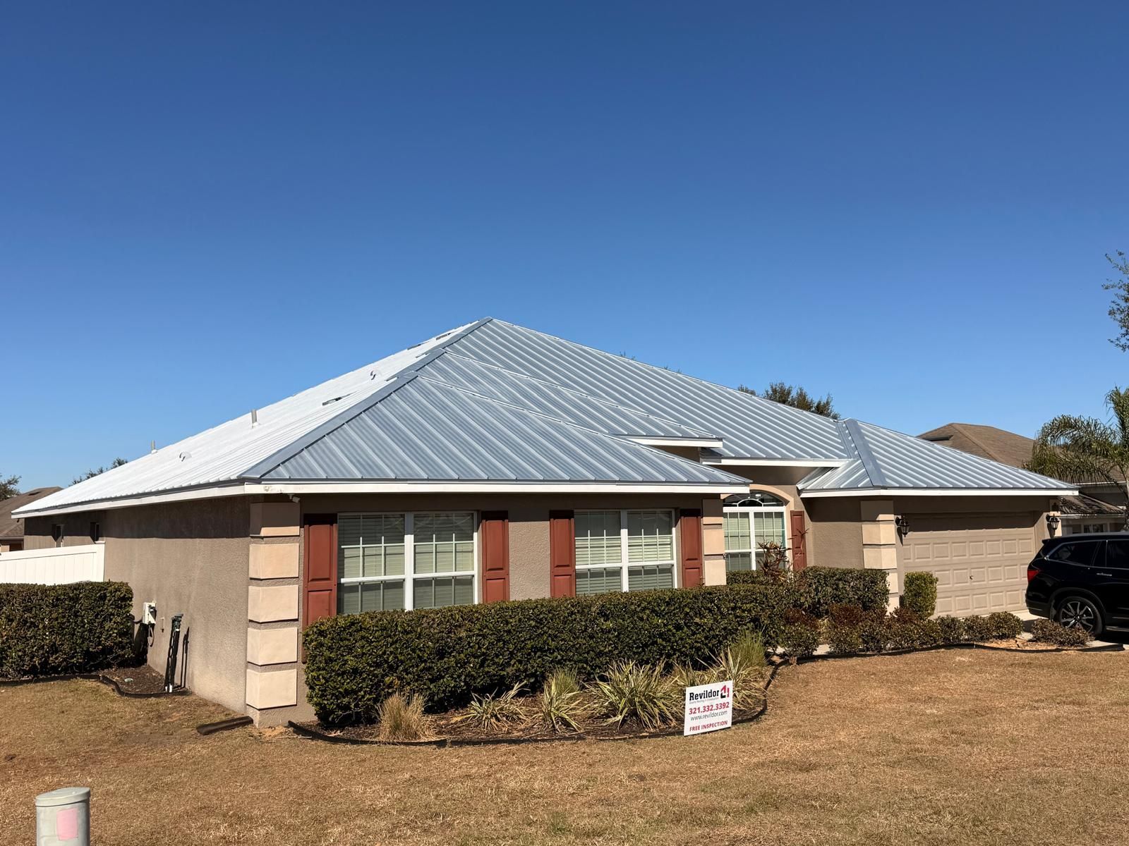 Residential standing seam metal roof serving homeowners in Orange County