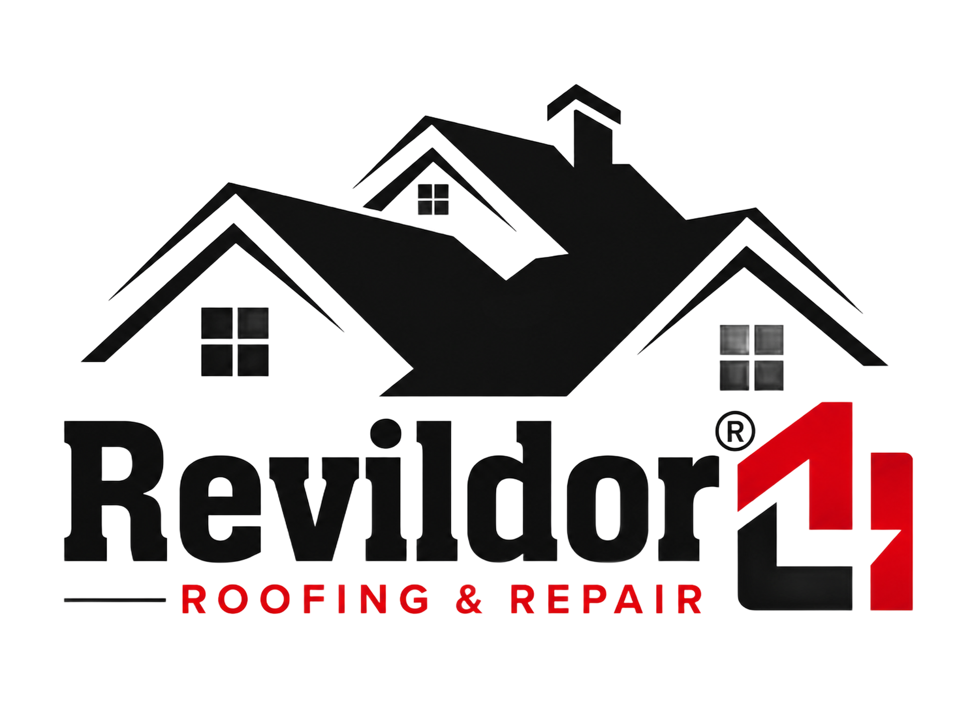 Revildor Roofing Company Logo