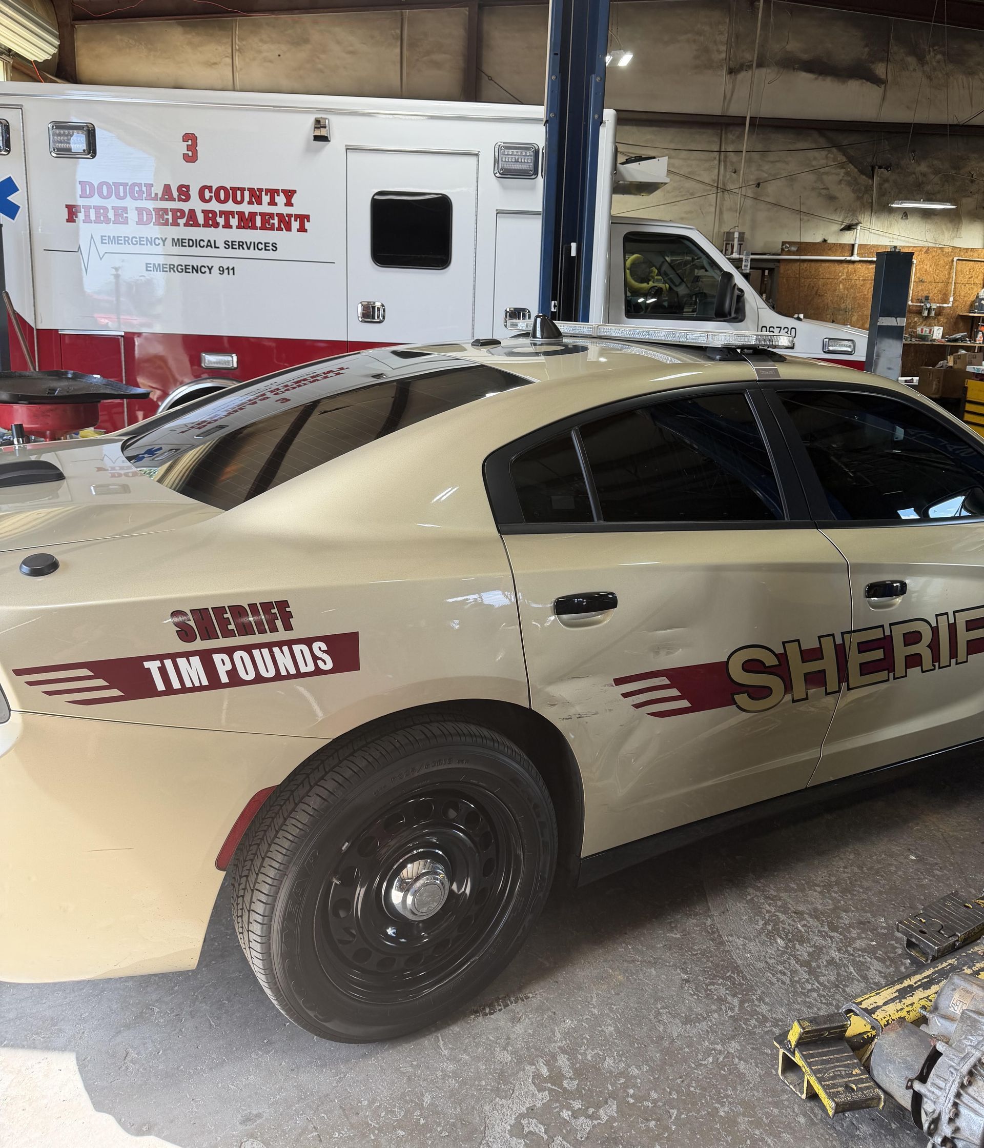 Abercrombie Transmission is trusted by the Douglas County Police and Fire Departments Commercial Transmission Shop that is trusted by the Douglas County Police and Fire Departments