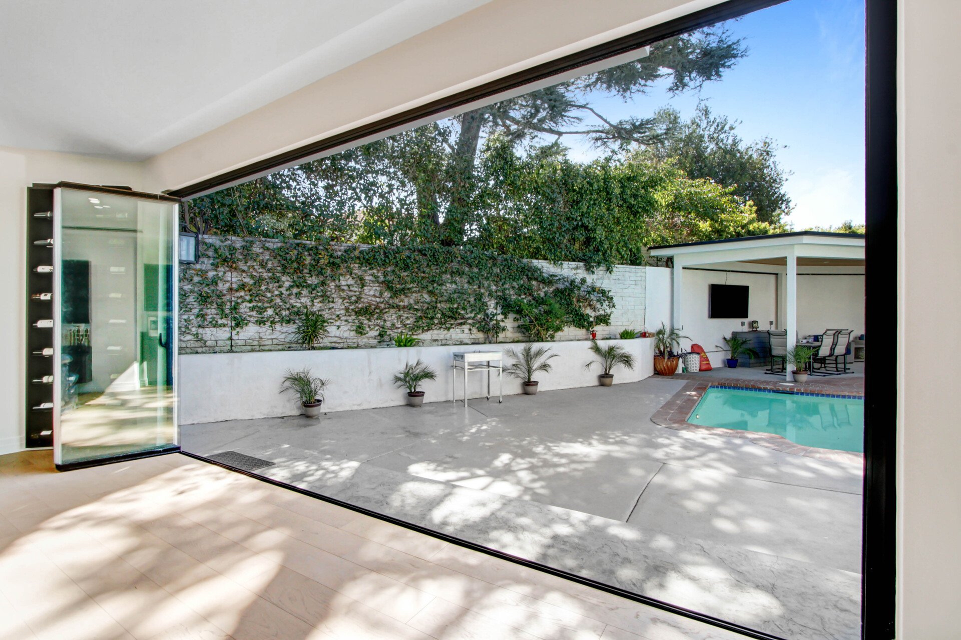 Folding French Doors Folding Patio Doors Los Angeles panoramic doors