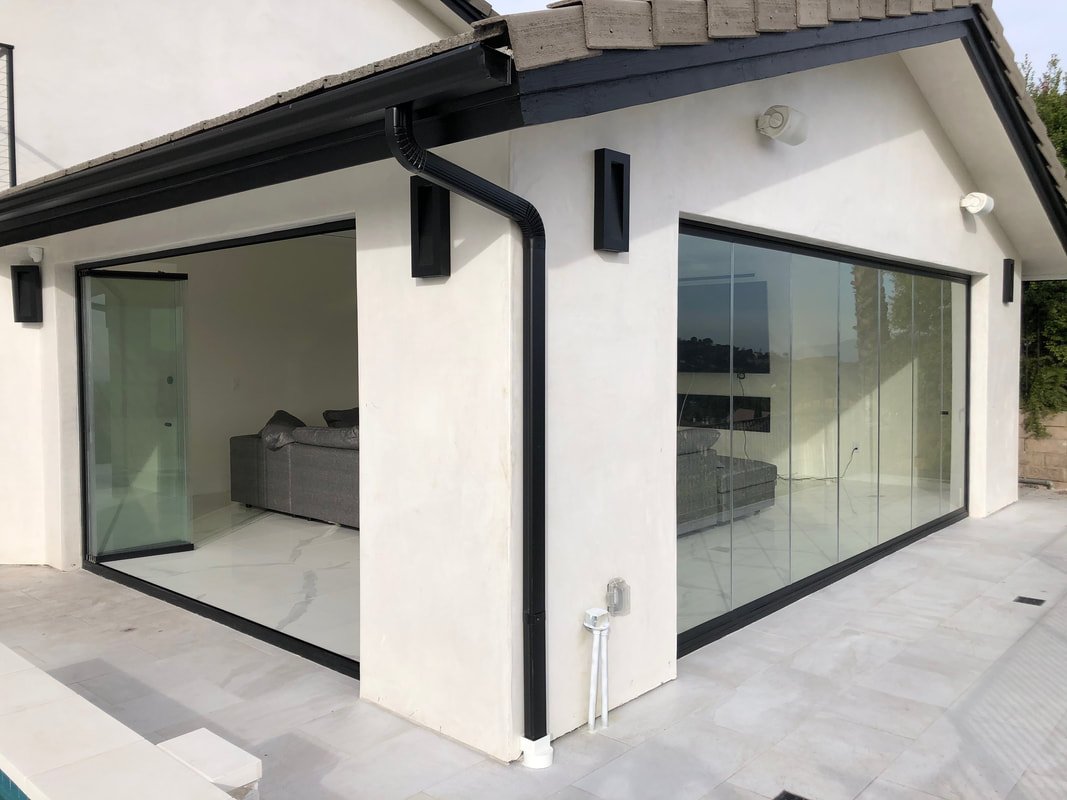 Folding French Doors Folding Patio Doors Los Angeles panoramic doors