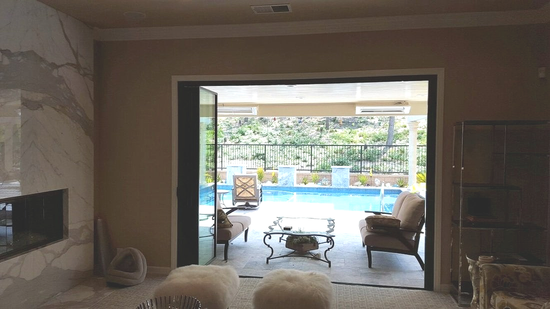 Aluminum Frame Folding Doors 