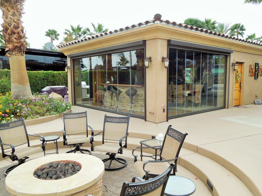 Folding Patio Doors Motor Coach Club Indio